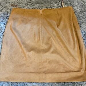 J. Crew A-Line Tan Mini Skirt